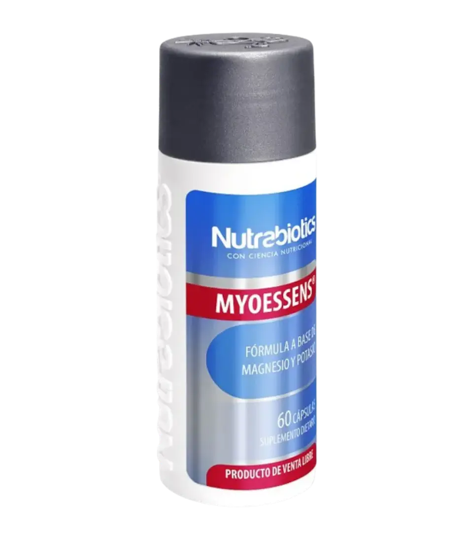 MYOESSENS Magnesio y Potasio Nutrabiotics 60 Cápsulas 1