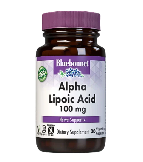 Acido Alfa Lipoico 30 Cápsulas Bluebonnet 
