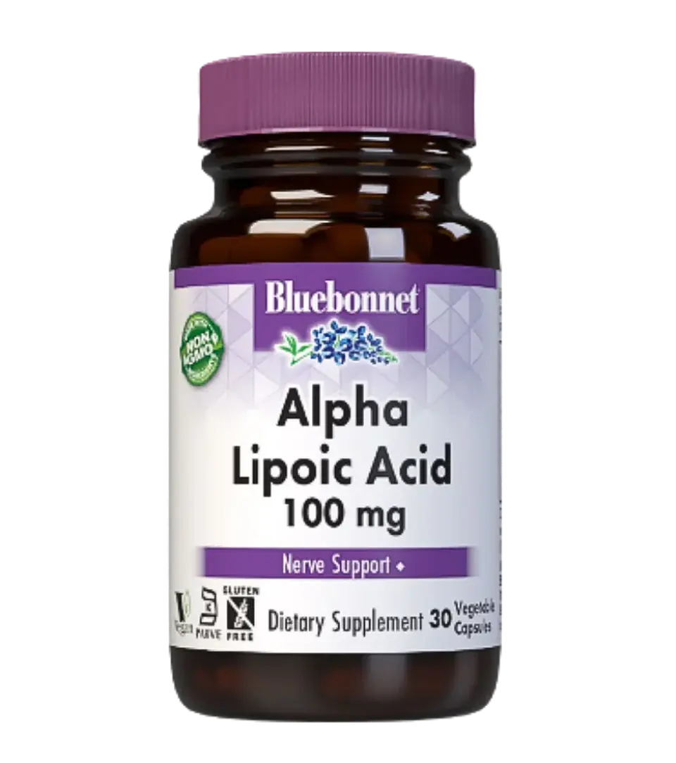 Acido Alfa Lipoico 30 Cápsulas Bluebonnet  1