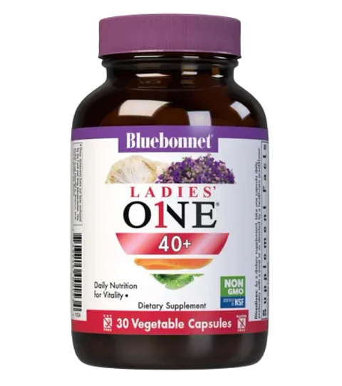 Multivitamínico Mujer 40+ Bluebonnet Ladies’ ONE  30 Cápsulas