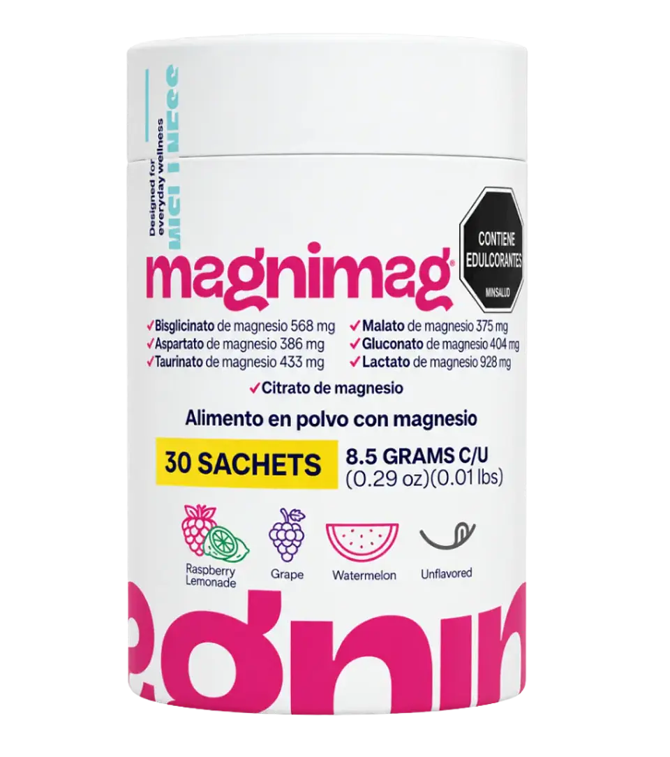 Magnimag Healthy America  Magnesio en Polvo, 30 Sobres de 8,5 g 1