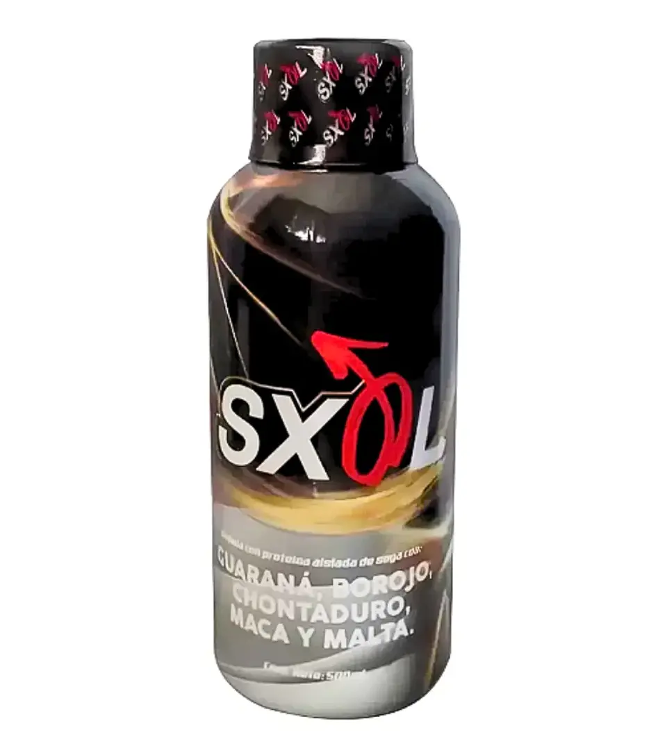 SXOL Bebida de Guarana Borojo Chontaduro y Maca 500 ml  1