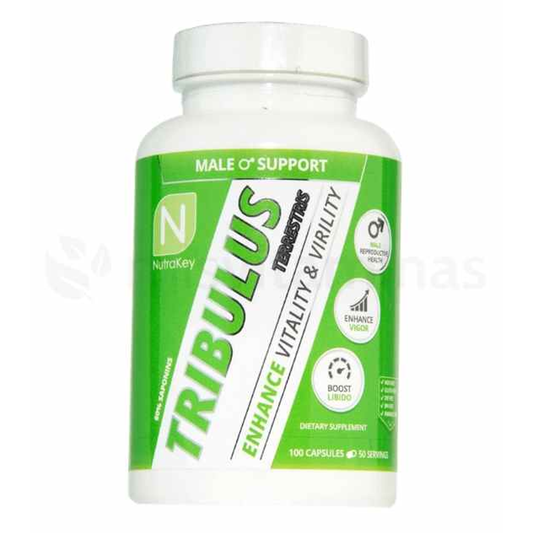 Tribulus Terrestris 1000 mg Nutrakey 100 Capsulas