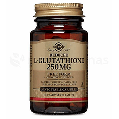  L Glutathione 250 mg Solgar 30 Capsulas