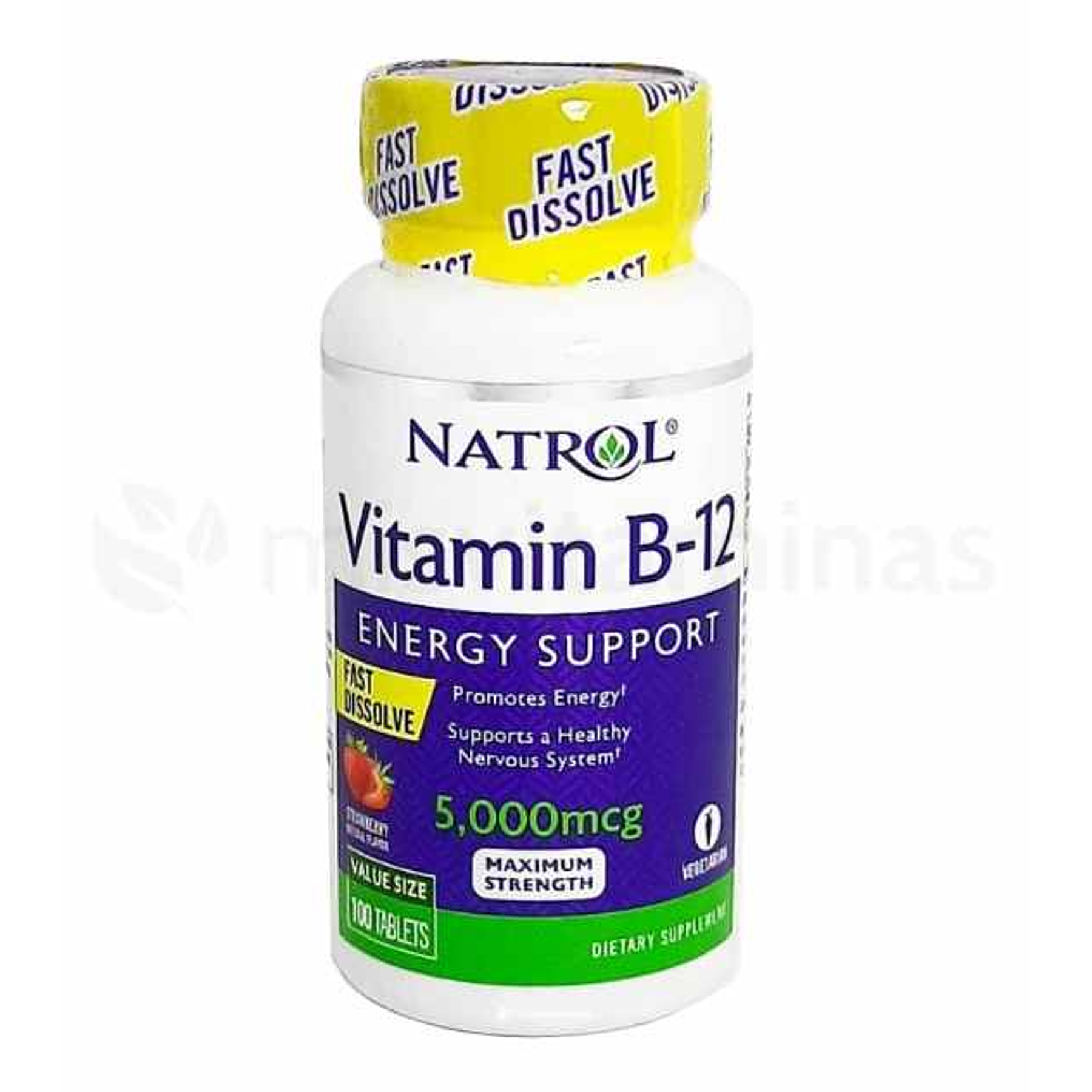 Vitamina B12 energy Support 5000 mcg 