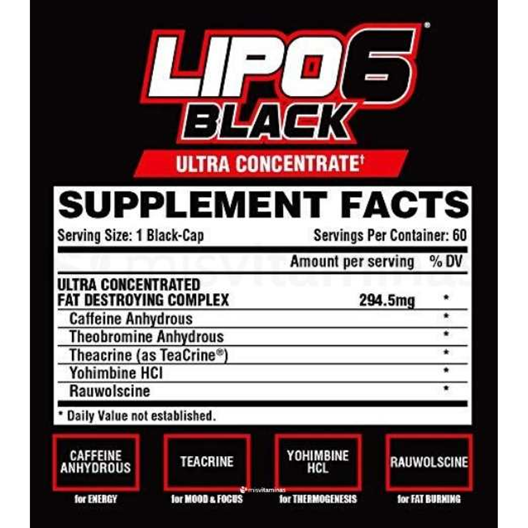 Lipo6 Black Ultra concentrate