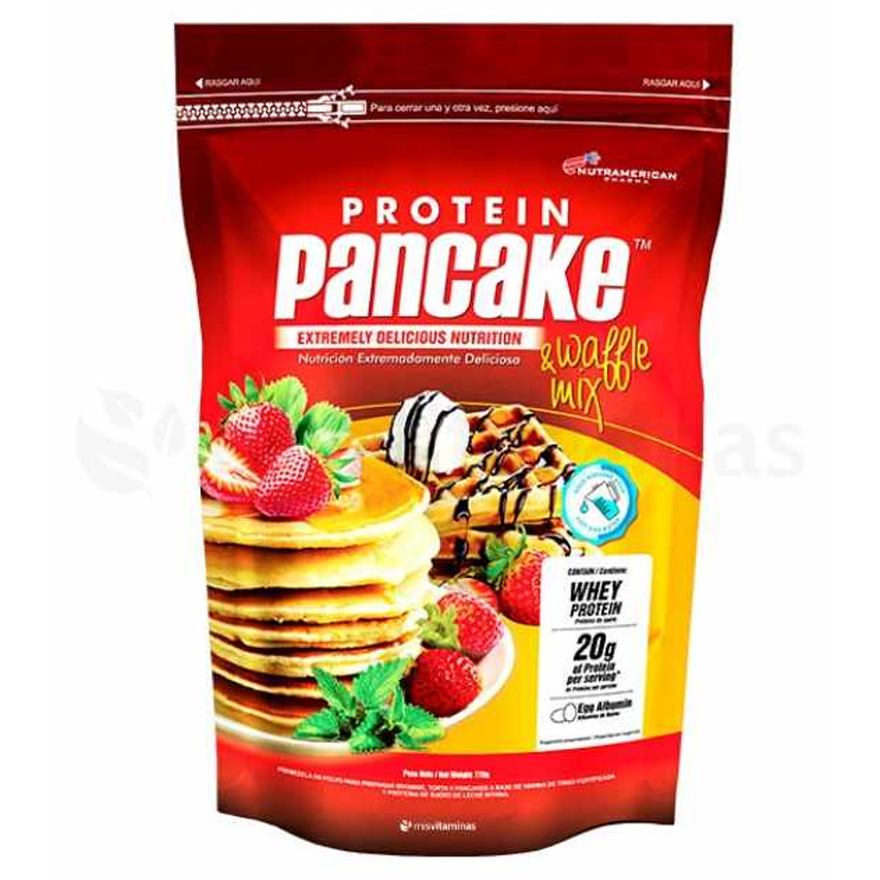 Protein Pancake para 15 unidades Whey Protein 750 gr