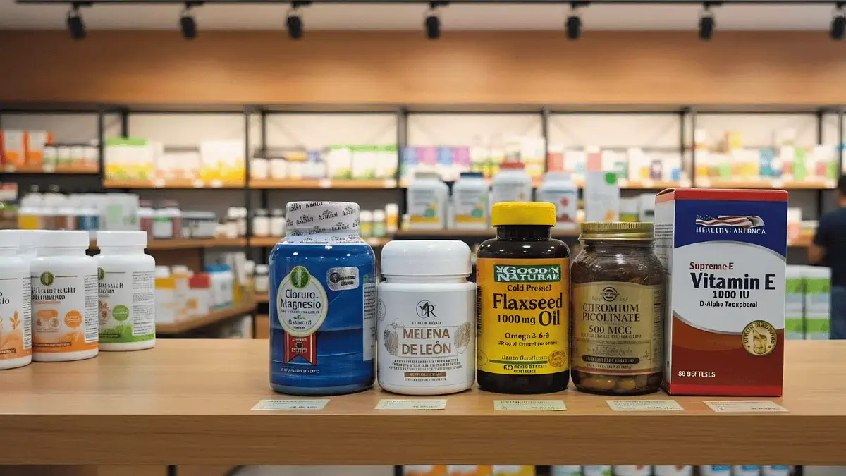 Vitaminas, minerales y suplementos