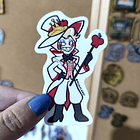 Hazbin Hotel - Lucifer y Charlie Sticker 2