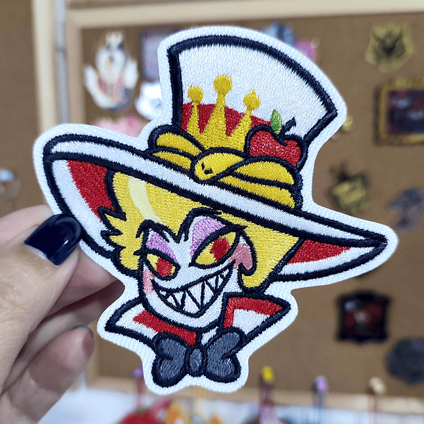 Hazbin Hotel - Lucifer Parche Fanart 1