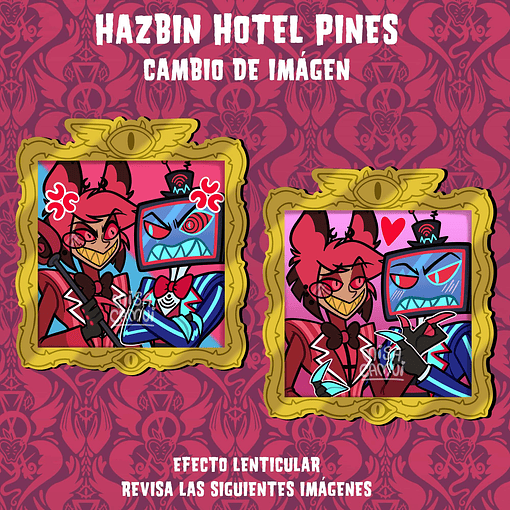 HAZBIN HOTEL - RADIOStatic EDICIÓN ESPECIAL PIN