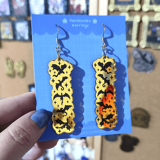 ALAS DE SANGRE AROS Colgantes