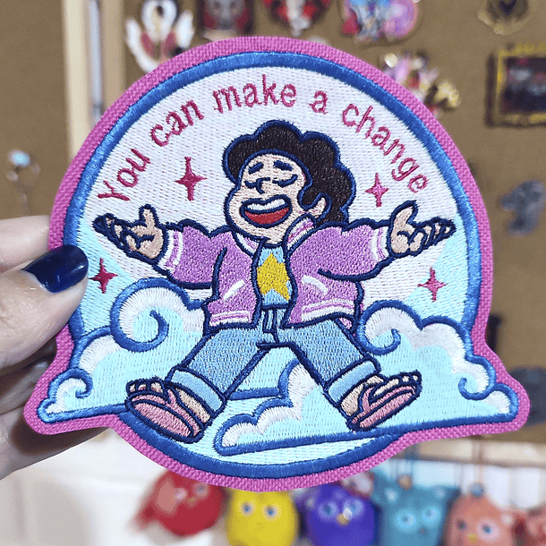 Steven Universe - Steven Brilla en la oscuridad Parche Fanart 2