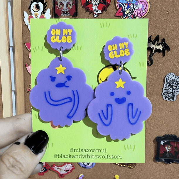 Hora de Aventura - Princesa Grumosa Aros  3