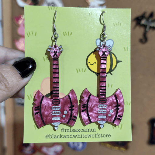 Hora de Aventura - Bajo de Marceline Aros 