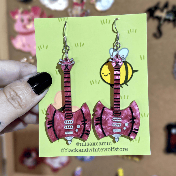 Hora de Aventura - Bajo de Marceline Aros  2