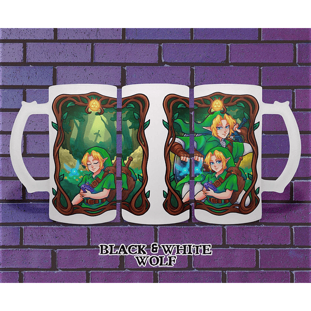 LA LEYENDA DE ZELDA - Link Shopero Fanart