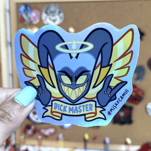 Hazbin Hotel - Adam Dick Master Sticker