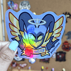 Hazbin Hotel - Adam Dick Master Sticker 3