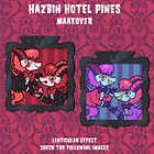 Hazbin Hotel - Razzle y Dazzle Pin Lenticular Fanart 1