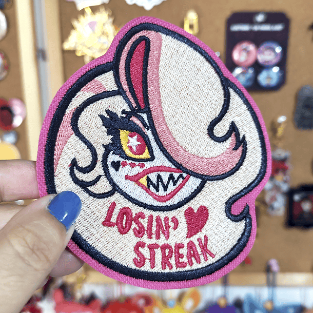 Hazbin Hotel - Angel Losin' Streak Parche  2