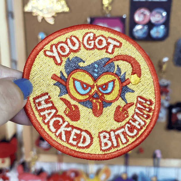 Hazbin Hotel - Baxter hackeado Parche  2