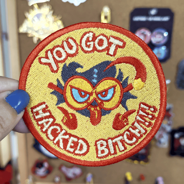 Hazbin Hotel - Baxter hackeado Parche  3