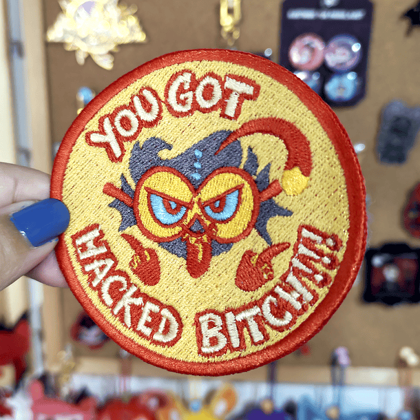 Hazbin Hotel - Baxter hackeado Parche  4