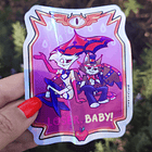 Hazbin Hotel - Loser Baby sticker Tornasol  2
