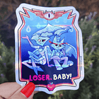 Hazbin Hotel - Loser Baby sticker Tornasol  3