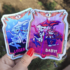 Hazbin Hotel - Loser Baby sticker Tornasol  1