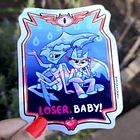 Hazbin Hotel - Loser Baby sticker Tornasol  5
