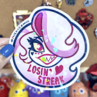 Hazbin Hotel - Angel Drag Sticker  3