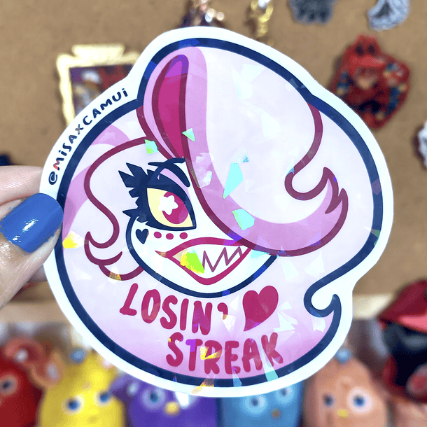 Hazbin Hotel - Angel Drag Sticker  3