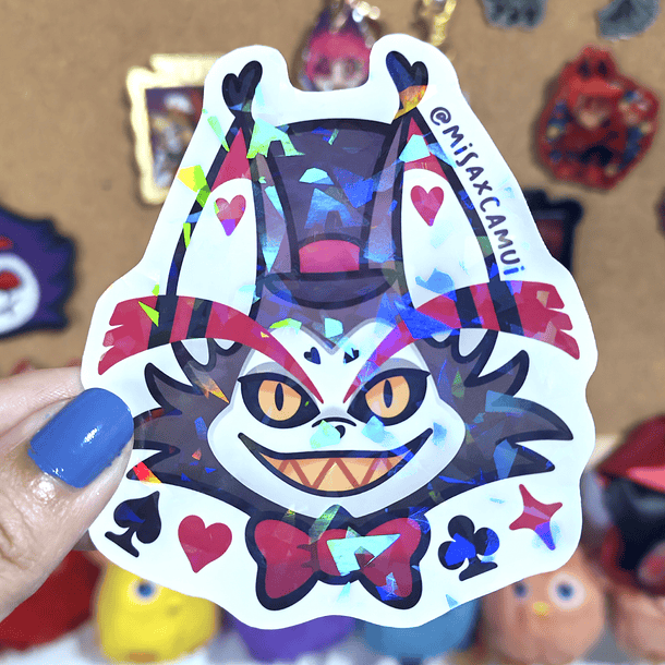 Hazbin Hotel - Husk Sticker  3