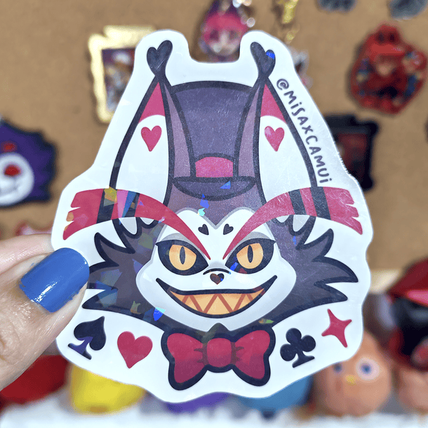 Hazbin Hotel - Husk Sticker  1