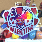 Hazbin Hotel - Valentino Sticker Tornasol 3