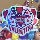 Hazbin Hotel - Valentino Sticker Tornasol 4