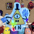 Gravity Falls - Bill Cipher Sticker Tornasol 3