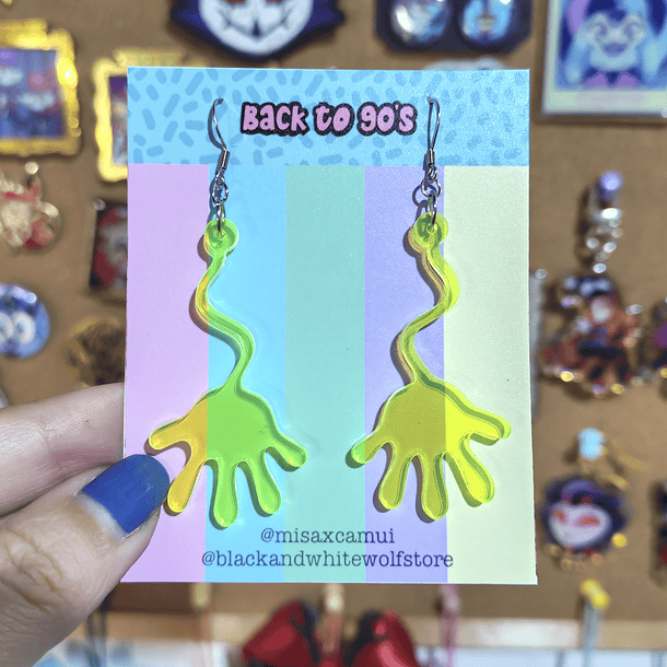 90s Pegaloco Aros Fluor 10