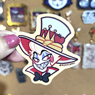 Hazbin Hotel - Lucifer Fanart Sticker 1