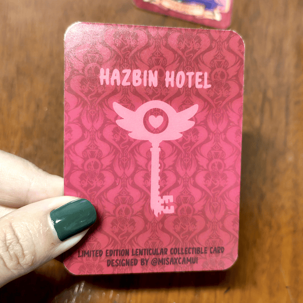 Hazbin Hotel - Tarjetas Lenticular Coleccionables  4