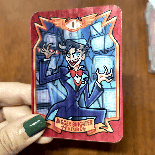 Hazbin Hotel - Tarjetas Lenticular Coleccionables  5