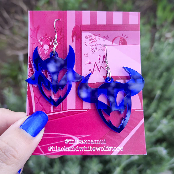 Helluva Boss - Ozzie Cabezas mini Aros 1