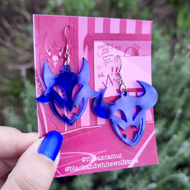 Helluva Boss - Ozzie Cabezas mini Aros 3