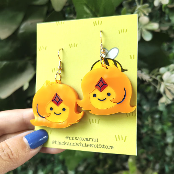 Hora de Aventura - Princesa Flama Aros 2