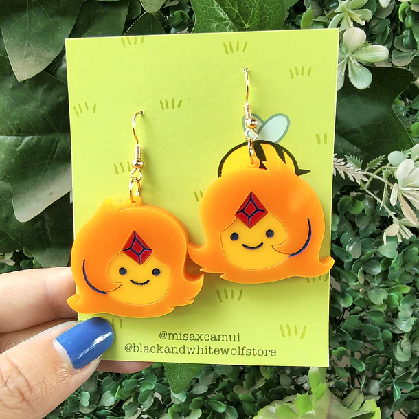 Hora de Aventura - Princesa Flama Aros 3