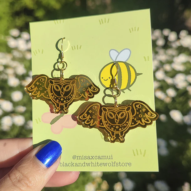 Hora de Aventura - Búho Cósmico Aros 1