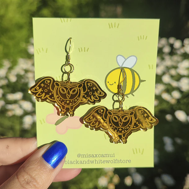 Hora de Aventura - Búho Cósmico Aros 4