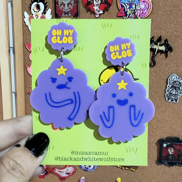 Hora de Aventura - Princesa Grumosa Aros 1